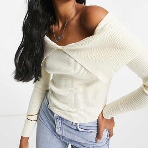 The Frolic Off the Shoulder Sweater